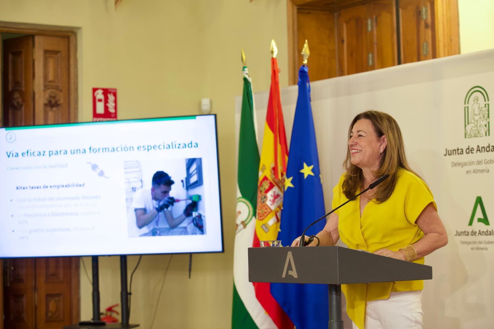 La Junta facilita el acceso a la FP para personas que no cuentan con los requisitos académicos